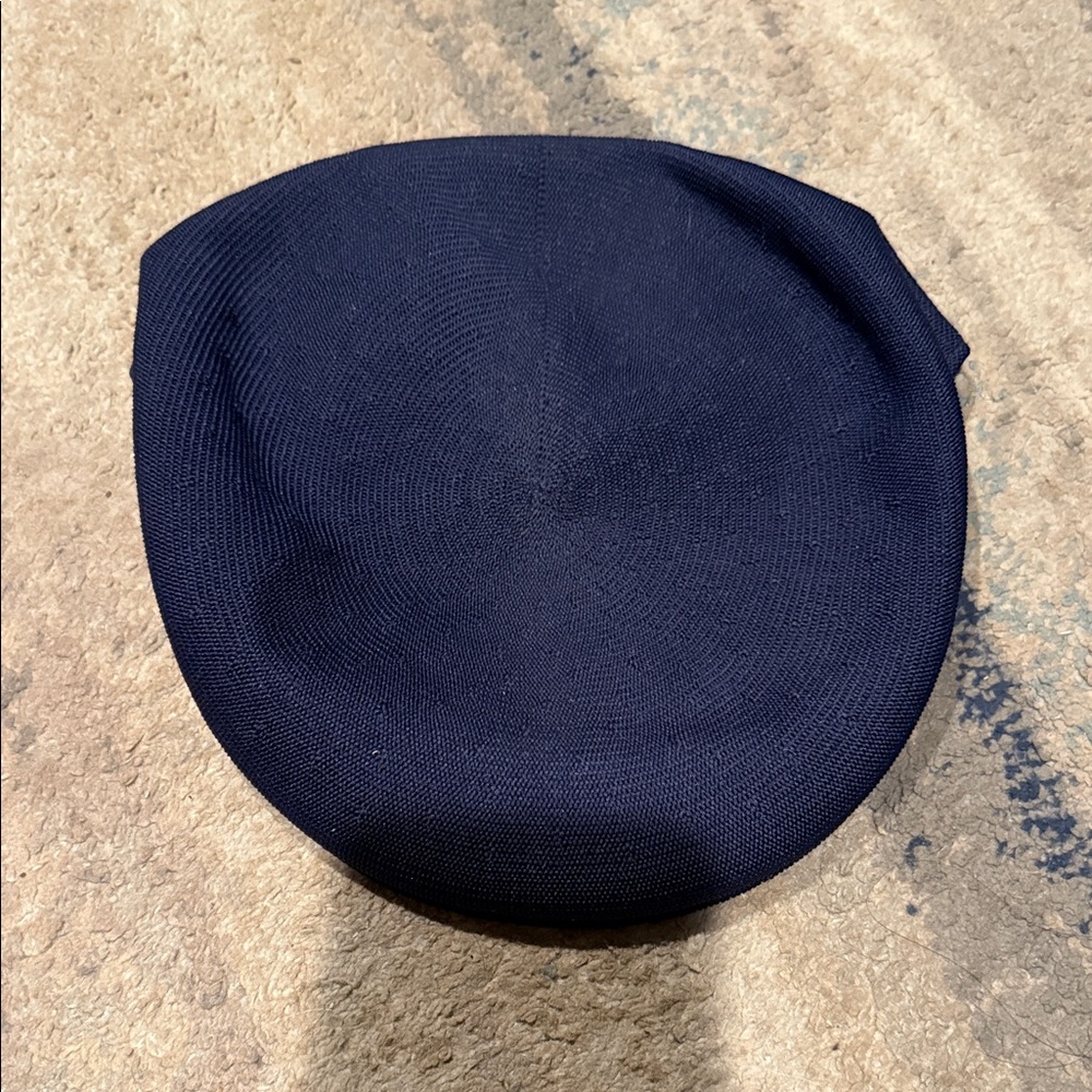 Kangol Navy Blue Flat Cap
